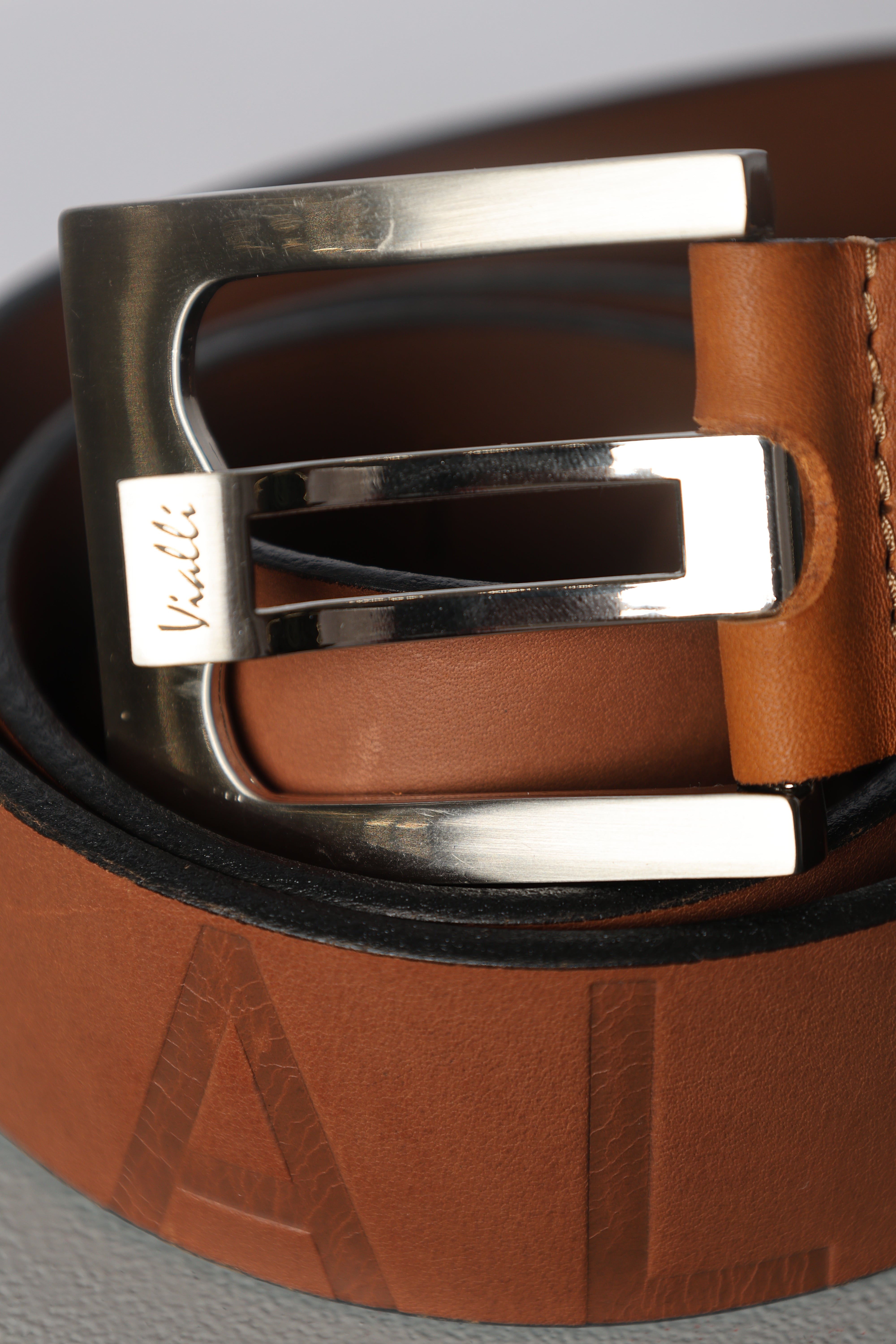 Pringle Belts Alan Rev Tan/Wine